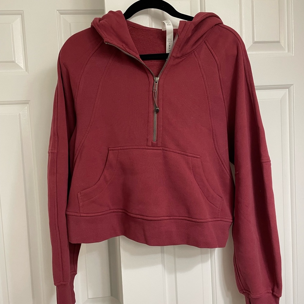NWOT Scuba Oversized Half-Zip Hoodie